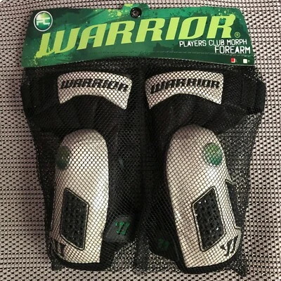 Almohadillas para antebrazo Warrior Lacrosse Players Club Morph talla adulto L - NUEVAS Foto 1 de 4
