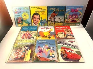 VINTAGE + MODERN Little Golden Book Lot of 10 - Bild 1 von 2
