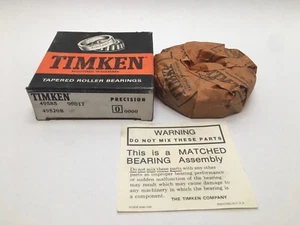Timken 49585/49520B Flansch Kegelrollenlager Kegel & Tasse 2" ID 4" OD 90017 USA - Bild 1 von 10