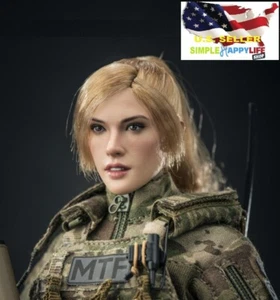 1/6 female soldier head Mila for 12" figure phicen hot toys hot toys ❶USA❶ - Picture 1 of 3