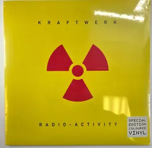 Kraftwerk Radio-Activity LP Album vinyl record 2020 limited yellow remastered - Picture 1 of 13