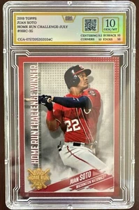2019 Topps Juan Soto Home Run Challenge Winner #HRC-37/204 CGA GEM MINT 10 - Picture 1 of 3