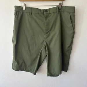 32 Degree Cool Stretch Performance Shorts Mens 38 Green Pockets Outdoor Hiking - Picture 1 of 6