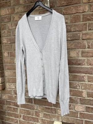 Damen  Cardigan  Strickjacke Hellgrau - Bild 1 von 4