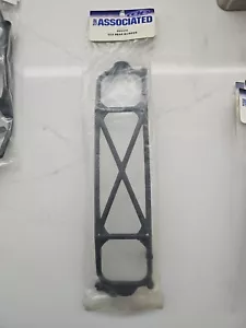 Team Associated 89436 SC8 Rear Bumper RC Truck Part Black - Picture 1 of 2