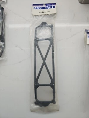 Team Associated 89436 SC8 Rear Bumper RC Truck Part Black  - Image 1 of 2