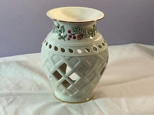 Lenox boxwood & pine wax candle fragrance warmer NIB EX9594 - Picture 1 of 7