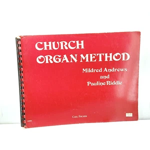 Kirchenorgel Methode Noten Liederbuch 1973 Mildred Andrews Pauline Rätsel - Bild 1 von 2