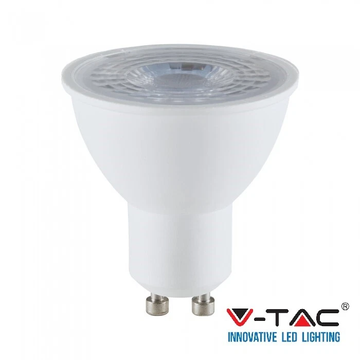 LAMPADINA FARETTO LED GU10 4,5W 6W 7,5W 10W  V-TAC SPOT GU10  FARO - Immagine 1 di 1
