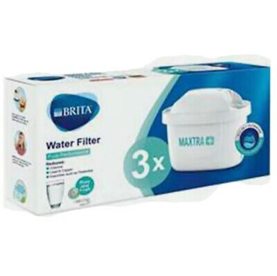Genuine Brita Maxtra Water Filter Cartridges Vacuum Package MAXTRA+ 3 Cartridge • 19.97$