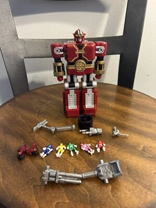 Power Rangers COMPLETE ZEO Red Battlezord micro playset - Picture 1 of 6