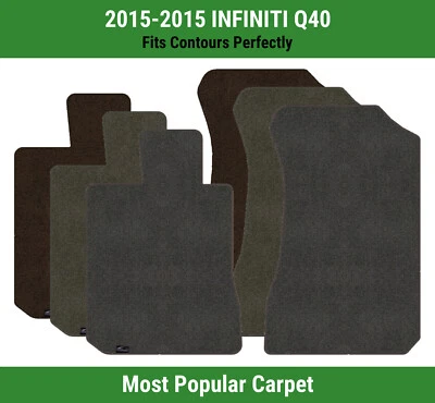 Lloyd Ultimat Front Row Carpet Mats for 2015 INFINITI Q40  - Image 1 of 4