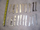 Wenches (19) Vintage Small Ignition Wrenches, Various Sizes, Made in Japan & USA