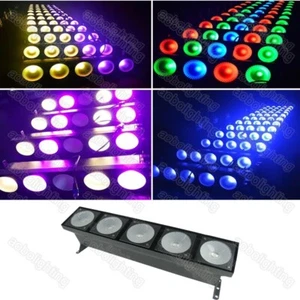 DJ Theatre Lighting COB par cans 5*30W Barra led Luces Event visual Wash Par Can - Picture 1 of 6