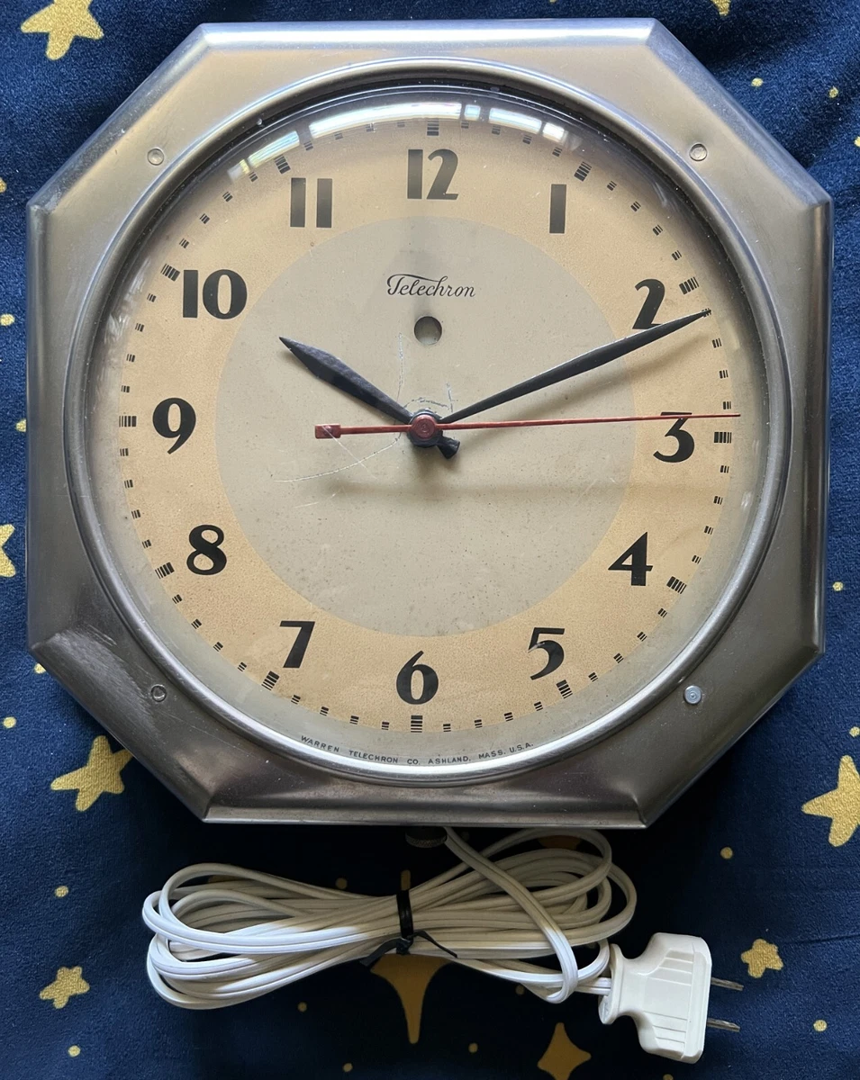 Telechron Wall Clocks 1930-69 for sale | eBay