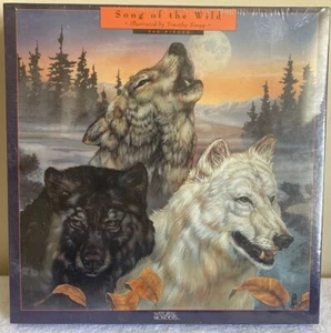"Song Of The Wild", Three Wolves, Natural Wonders 600 Piece Puzzle Sealed Knepp - Picture 1 of 5