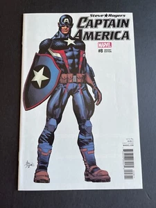 Captain America Steve Rogers #8 - 1:10 Retailer Variant (Marvel, 2017) NM - Picture 1 of 2