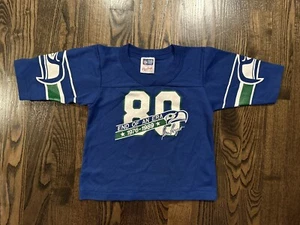 Rawlings STEVE LARGENT #80 Seattle Seahawks Shirt Youth Toddler Medium (5/6) - Picture 1 of 4