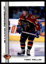 2001-02 Be A Player Memorabilia Tomi Kallio #457