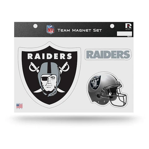 Rico NFL Oakland Raiders Team Magnet Set Cover