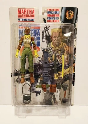 MARTHA WASHINGTON ACTION FIGURE DARK HORSE COLLECTOR'S EDITION 1998 BALD VARIANT - Изображение 1 из 4