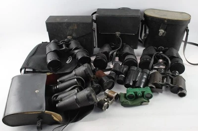 Assorted Vintage Binoculars of Various Brands and Magnifications Job Lot - Image 1 of 4