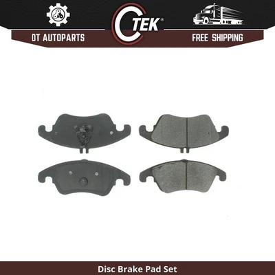 Para 2016 Mercedes-Benz SLK300 | Pastilhas de freio a disco dianteiras centrais | Semi-metálicas - Imagem 1 de 3