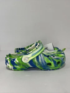 Zuecos clásicos Crocs para niños que brillan en la oscuridad talla 2 - Imagen 1 de 5