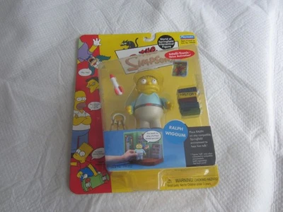 2001 Playmates Toys, The Simpsons, Series 4:  Ralph Wiggum NIP - Image 1 of 3