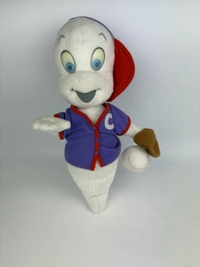 "Juguete de peluche Casper The Friendly Ghost 15"" Brilla en los ojos oscuros 1994 RARO" - Imagen 1 de 11