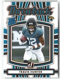 2025 Donruss #3 Travis Hunter Rated Rookies Throwback - Picture 1 of 2