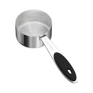 1PCS 1/4CUP(59ml) Dog Cat Food Scoop, Stainless Steel Measuring Cup, Metal Pe... - Picture 1 of 6