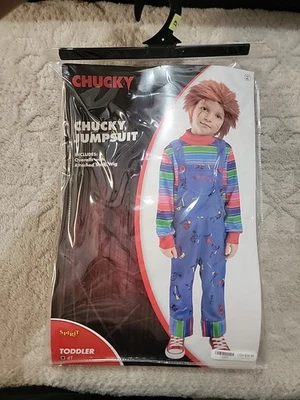 Nuevo Disfraz Mono Chucky Spirit Halloween Niño 4T Foto 1 de 2