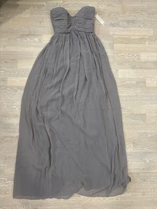 DONNA MORGAN Full Length Women's sleeveless evening dress Size 0 US new w/tags - Picture 1 of 6