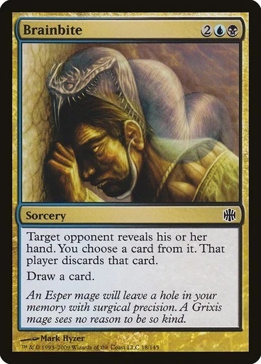 Brainbite NM/M Alara Reborn Multicolor Sorcery Mtg Magic English Regular  - Image 1 of 1