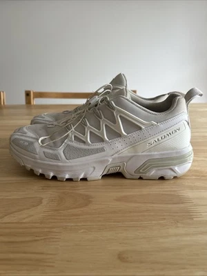 Salomon ACS+ Plus White Running Shoes Casual USM 11 UK 10.5 No Innersole - image 1 of 4
