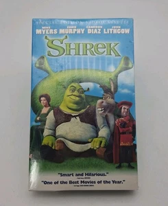 Shrek Big Box VHS Movie New Sealed 2001 Dreamworks Mike Myers Eddie Murphy  - Picture 1 of 9
