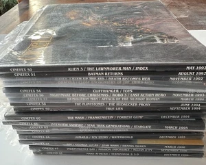 Posten 21 Cinefex Zeitschriften Bände 50-54; 56-68; 97, 130, 153 - Bild 1 von 14