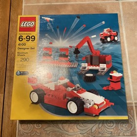 MAXIMUM WHEELS, Lego Vehicle Designer Set 4100, NIB