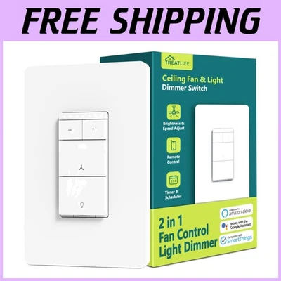 Neutral Wire Required Ceiling Fan Control - Remote Control - Image 1 of 4