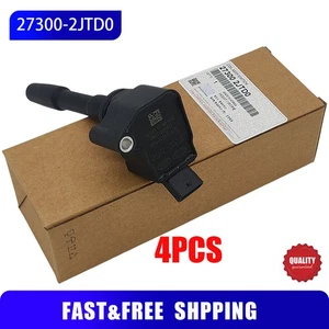 4PCS 27300-2JTD0 Ignition Coil For Hyundai Tucson Creta Grand 2020-2023 KIA2.0L  - Picture 1 of 9