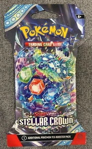 Pokemon TCG: Stellar Crown Sleeved Booster Pack - Neu - Terapagos Art Variante - Bild 1 von 2
