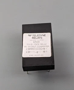 Teledyne 675-23 Relè a Stato Solido 10-32v DC In, 4-55v DC 3A Out - Foto 1 di 3
