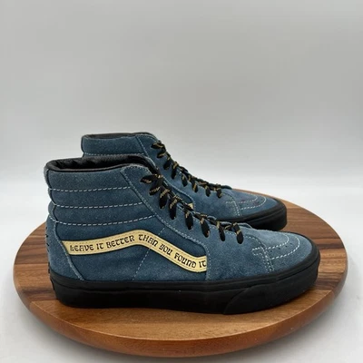 Vans Sk8-Hi x Parks Project Leave It Better Than You Found It Mens 6.5/womens 8 - Image 1 of 4