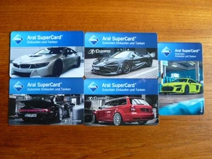 5x ARAL Super Card " JP Performance " (gebr.) ! - Bild 1 von 1
