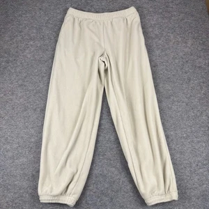 Aritzia Golden Polartec Fleece Joggers 29" Beige Womens Medium M - Picture 1 of 15