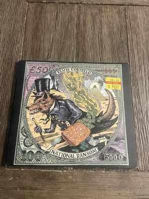 CD MADNESS-CLEAN,MUSIC JUNKIE,HOARDER DIED-ELVIS COSTELLO -NATIONAL RANSOM CD - Image 1 of 4
