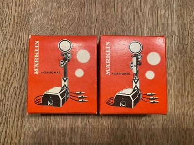 2 Stück Märklin H0 7036 7037 Vorsignale *OVP* - Bild 1 von 4