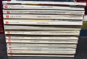 TV Guide Magazine Vintage 1990s LOT OF 13 Issues 1996-2005 - Picture 1 of 4