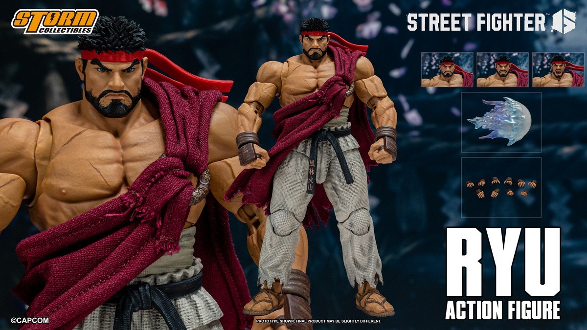 Storm Collectibles ストリートファイター リュウ CPSF28 Strom Toys RYU Street Fighter 6 CPSF28 Action Figures H6inch